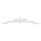 Ekena Millwork Vanguard Architectural Grade PVC Gable Bracket, 84"W x 14"H x 4"D x 4"F, 4/12 Pitch GBP084X14X0404VAN00 - alternate 4
